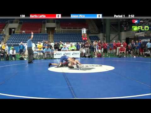Junior 138 - Kurtis Loftis (Idaho) vs. Aaron Pico (California)