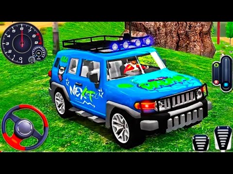 Mud Jeep Offroad Driving Simulator - 4×4 SUV Prado Derby Luxury Rocks - Android Mobile Gameplay 