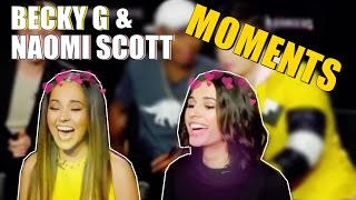 Becky G and Naomi Scott MOMENTS (Beaomi) 💛💝