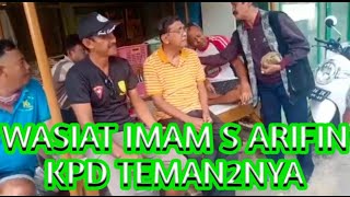 Download lagu Imam Sarifin made a will before he died mp3