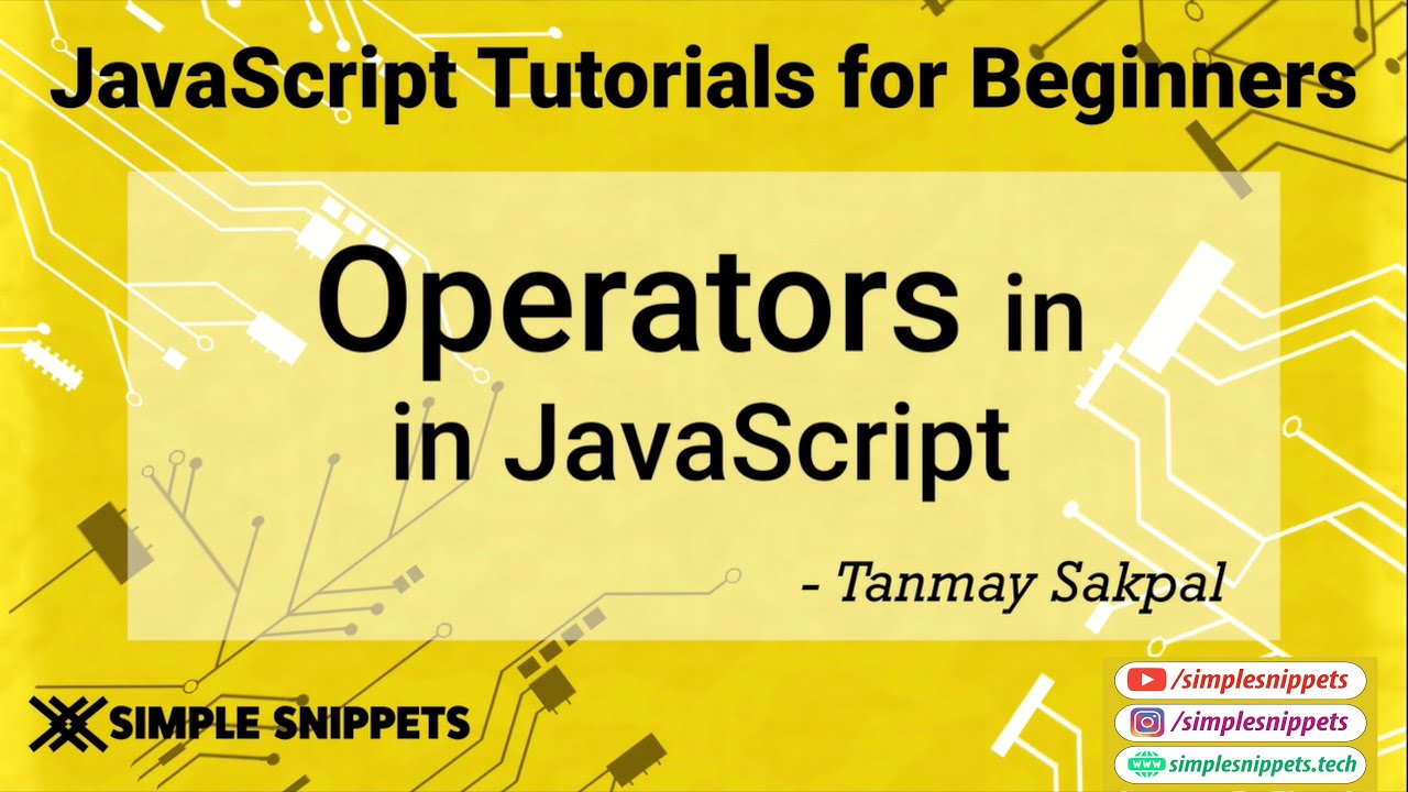 8 - Operators in JavaScript | Operator Precedence & Operator Associativity |  JS tutorials