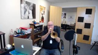 Video thumbnail for Conn Vintage One trumpet with Charlie Melk Leadpipe by Austin Custom Brass