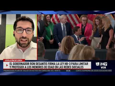 Florida prohibió Redes Sociales a menores