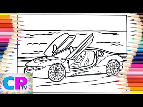 BMW i8 Coloring Pages/Nice Looking Car Coloring/RUD - Future/Sergius - Horizon [COPYRIGHT FREE]