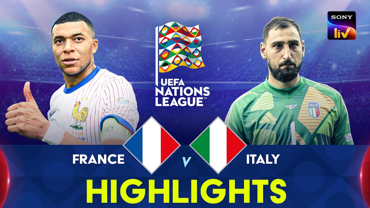 France vs Italy | Highlights | UEFA Nations League | 7th September 2024