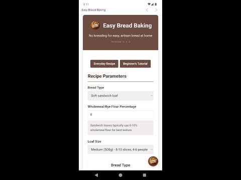 Easy Bread Baking