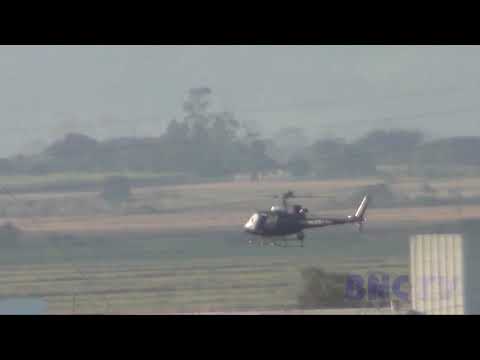 "Caçando um helicóptero"