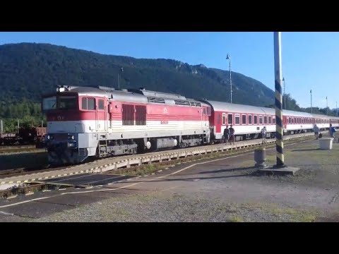 ZSSK 757 007-0 In Rožnava, Slovakia