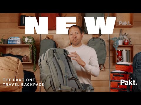 NEW The Pakt One Travel Backpack: Full Feature Walkthrough