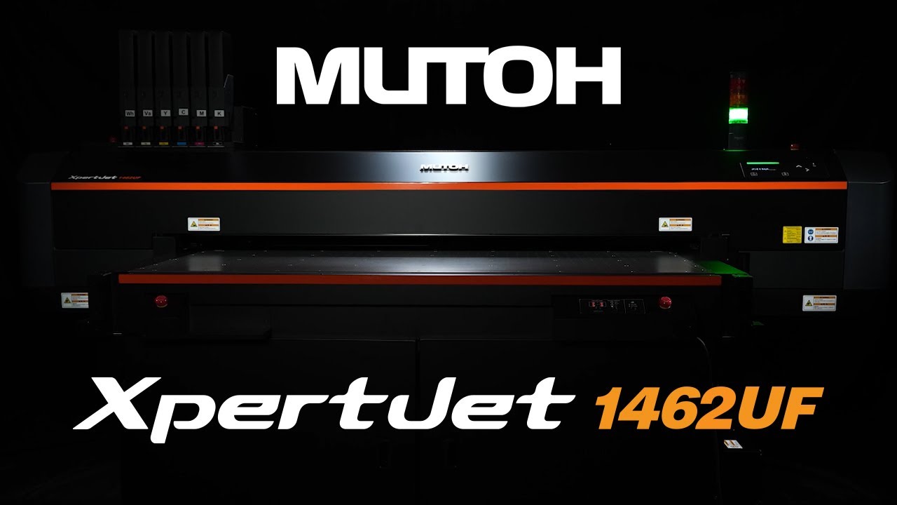 MUTOH XPJ-1462UF High Volume Braille and Promotional Products Printer.