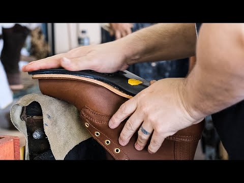World's Toughest Farming Boot: How It's Made - Nicks Handmade Boots | ASMR