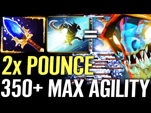 🔥 350+ Agi Slark NEW META 7.32 — Fast Aghanim Build 2x Pounce MAX STATS Stolen Dota 2 Pro