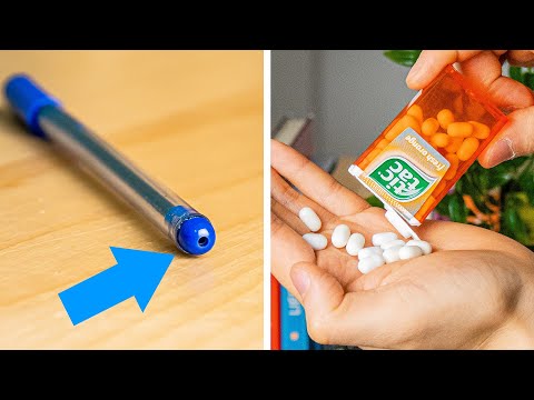 Geheimnisse von alltäglichen Objekten, die sehr praktisch sind