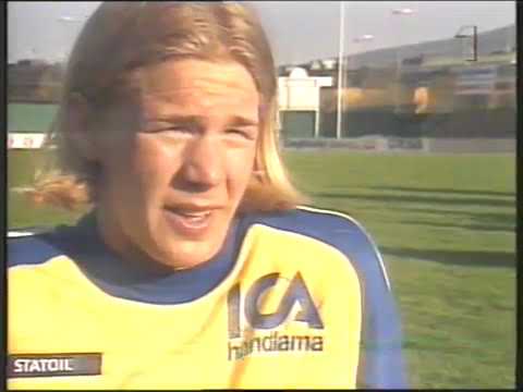 Sammandrag från SVT: Djurgården - Örebro 2-0 (Allsvenskan 1995, omgång 8)