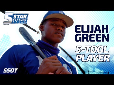 Elijah Green of IMG Academy is a Five Tool Prospect and a Potential Future MLB Superstar