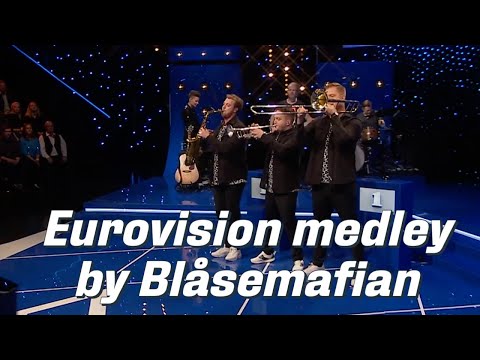 Eurovision medley on Beat for Beat - Blåsemafian