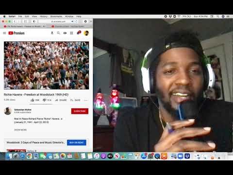 Richie Havens - Freedom at Woodstock 1969 (HD) Reaction