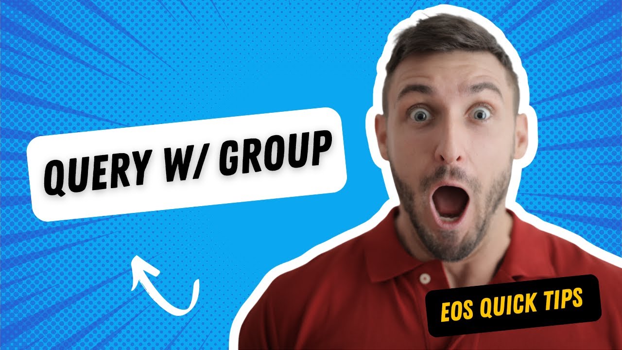 Quick Tip: Narrow Query with Group (EOS)
