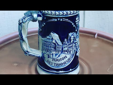 German beer stein