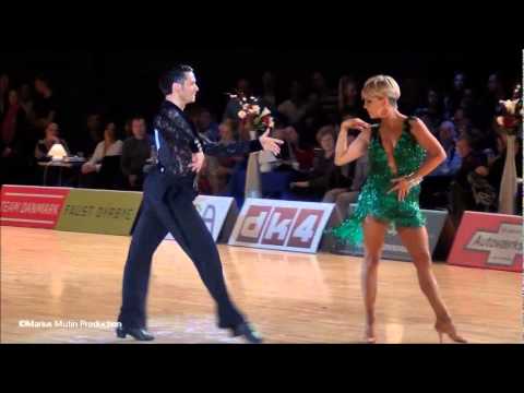 34th Copenhagen Open - GrandSlam Latin - solo Chacha - Martino Zanibellato & Michelle Abildtrup
