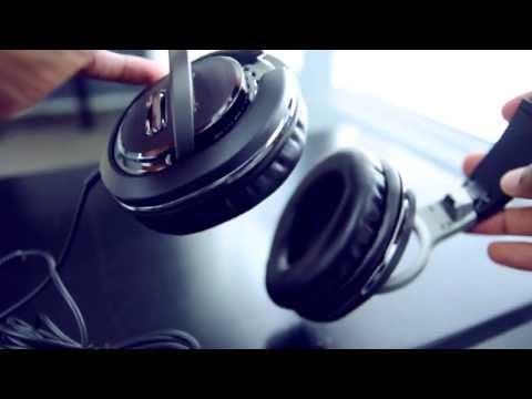 Panasonic RP-HTF600-S Stereo Over-Ear Monitor Headphones - Overview and Sound Test