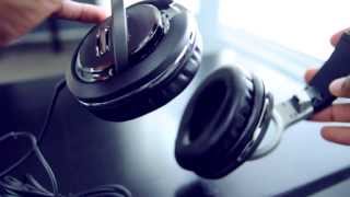 Panasonic RP-HTF600-S Stereo Over-Ear Monitor Headphones - Overview and Sound Test