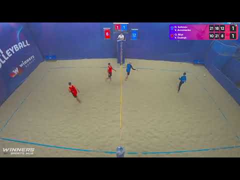 23:55 D. Safonov / V. Avramenko - O. Bilyk / V. Dudnyk 14.10.2022 | Winners Beach Volleyball