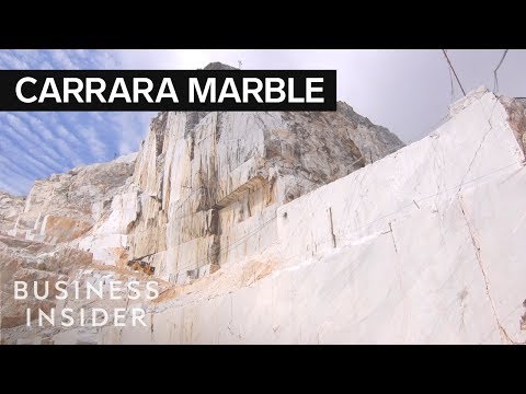 A Tour of the Carrara Marble Mountain of Italy