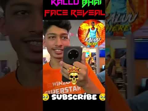 ☠️ KALU IS HERE REAL FACEREVEAL 😱 #freefire #kalu #face #shorts #facereveal  #viralvideo