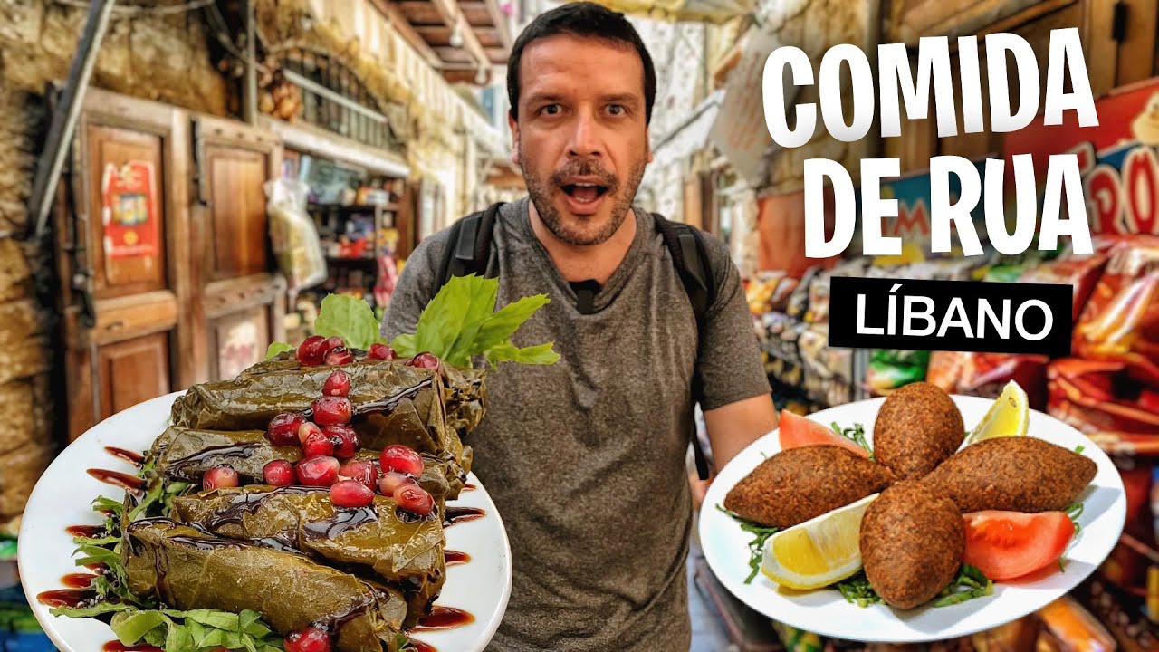 Provando 40 COMIDAS TÍPICAS no Líbano 🇱🇧 [Documentário Completo]