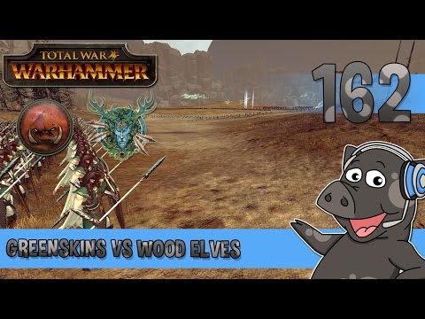 Countering Wood Elves Skirmish - Total War: Warhammer Ranked Battle #162 - Greenskins vs Wood Elves