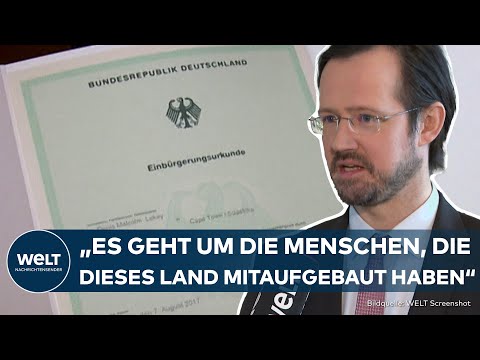 EINBÜRGERUNGSREFORM: SPD verteidigt Ampel-Pläne! "Union hat ein Problem mit Menschen aus der Türkei"