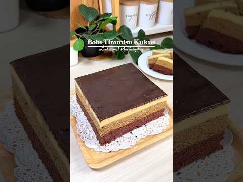 Bolu Tiramisu Kukus!! #bolutiramisu #bolutiramisukukus #resepbolukukus #bolukustiramisu #boluenak