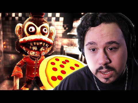 ONE NIGHT IN A DARK DECEPTION PIZZERIA | Pizza Time With Murder Monkeys