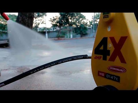 Hidrolavadora 4X JHF 500PSI 1,5HP 220V Monofásica Profissional HYDRONLUBZ-MB0143M - Video