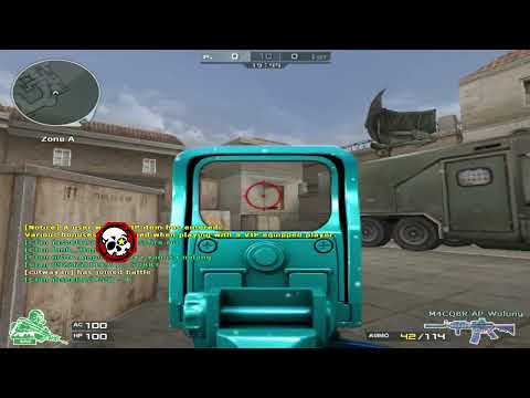 CROSSFIRE PHILIPPINES M4CQBR AP WOLONG GAMEPLAY
