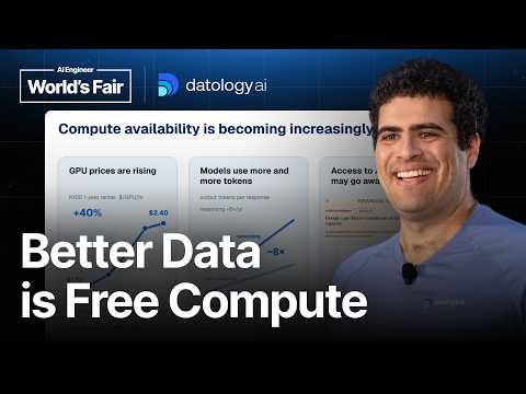 Data Quality Is the Compute Multiplier — Ari Morcos, DatologyAI