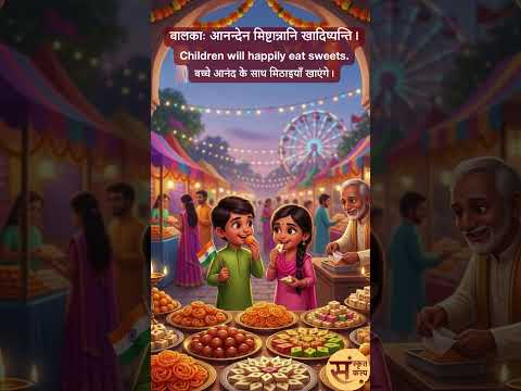 आगामि-उत्सवः  | आने वाला त्योहार | Upcoming Festival | #Sanskritkalp | #learnsanskrit  #animation