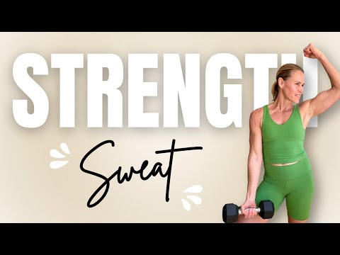 40 MIN STRENGTH + SWEAT Workout with Weights | NO REPEATS | Summer Body Shred Challenge