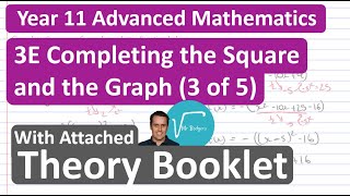 3E Completing the Square and the Graph (3 of 5)