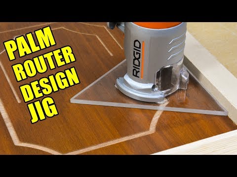 Trim Router / Palm Router Design Base Jig Video