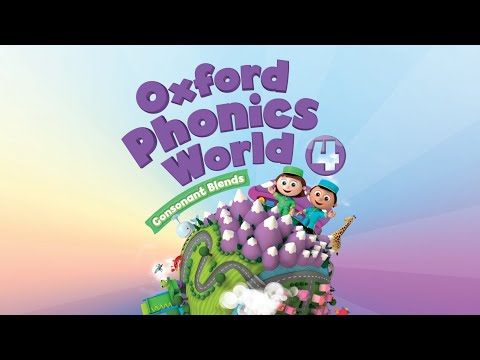 Oxford Phonics World student book level 4 - Consonant Blends - disc 1 - intro