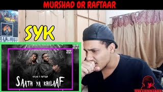 | MY REACTION | KR$NA X RAFTAAR - SAATH YA KHILAAF | EK REQUEST RAFTAAR BHAI SE ||
