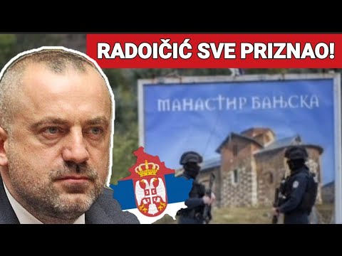 RADOIČIĆ SVE PRIZNAO!