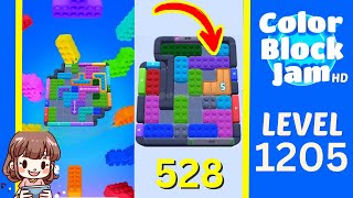 Soluzione del Livello 1205 di Color Block Jam
