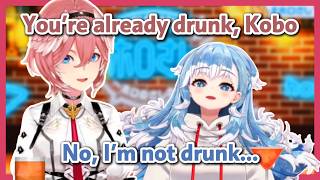 Kobo Insists She’s Not Drunk After Drinking With Lui-mama〖hololive〗
