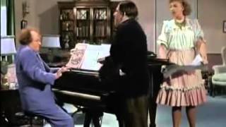 The Three Stooges  Professor Shemp gives a singing lesson  IN COLOR