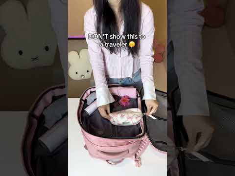 Every female traveler need this carry on backpack 😍 #travelhacks #travelling #travel