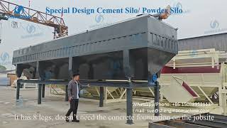 Silo de cimento Horizontal Cement Silo 35T 70T 100T 120T novo | Imagem 4 - Machineryline