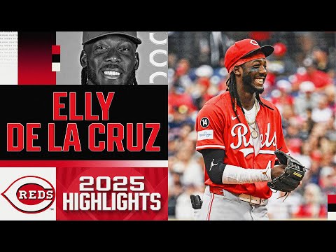 Elly De La Cruz played in ALL 162 GAMES during 2025 with the Reds! 🔴 (Highlight reel)